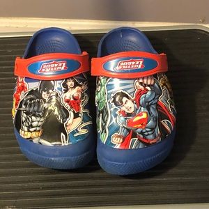 Boys Justice League Crocs